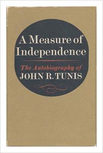 John Tunis Book Cover 1