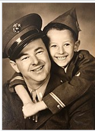 Harold Willens and son Larry